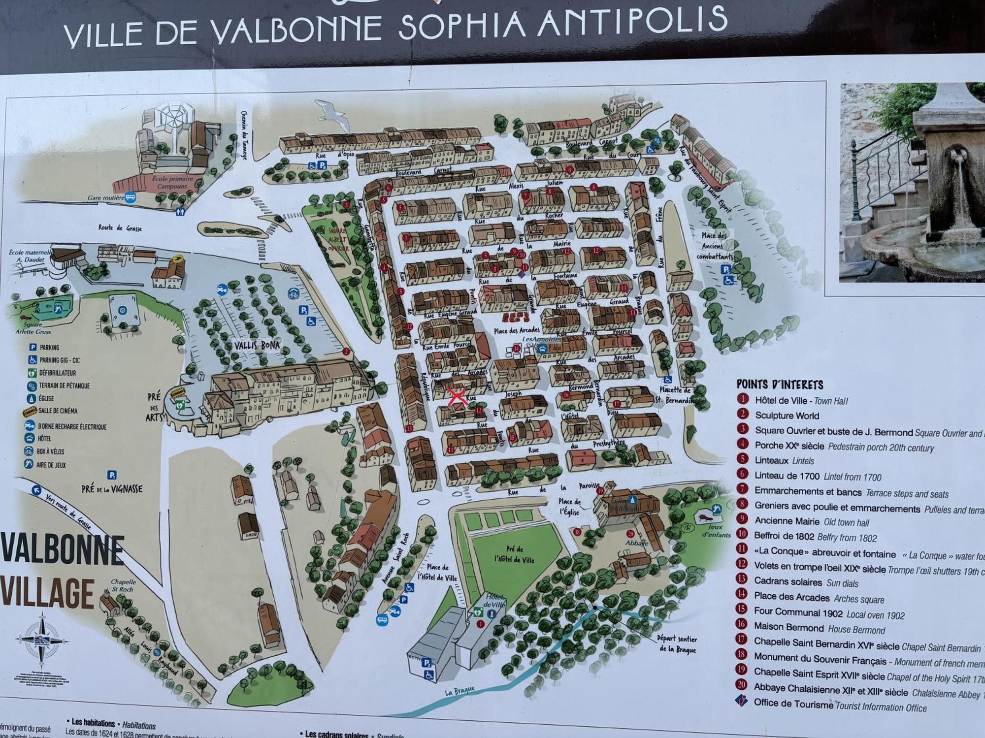 Cosy Flat In The Heart Of Valbonne Village 外观 照片